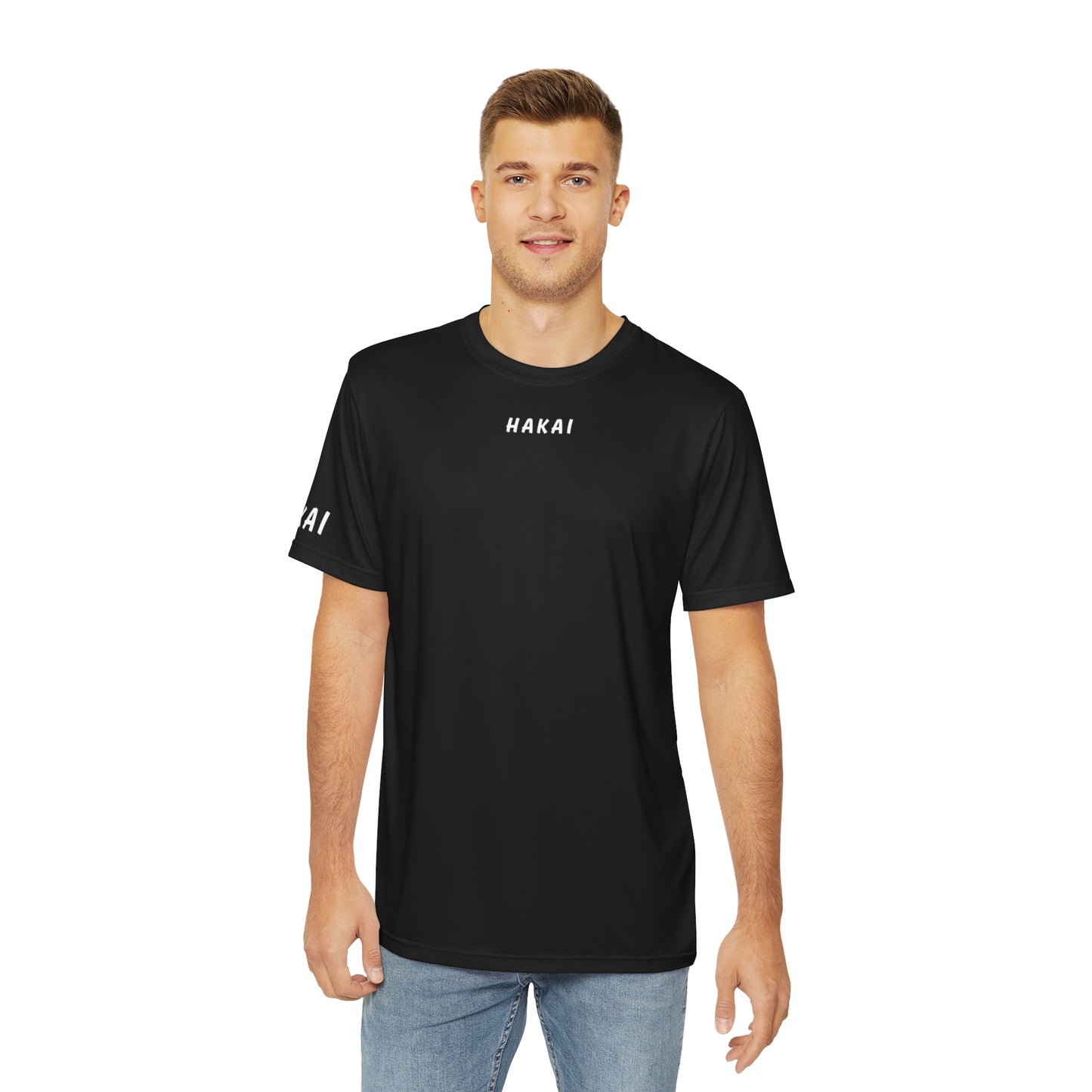 Men’s Premium Polyester Tee - Black