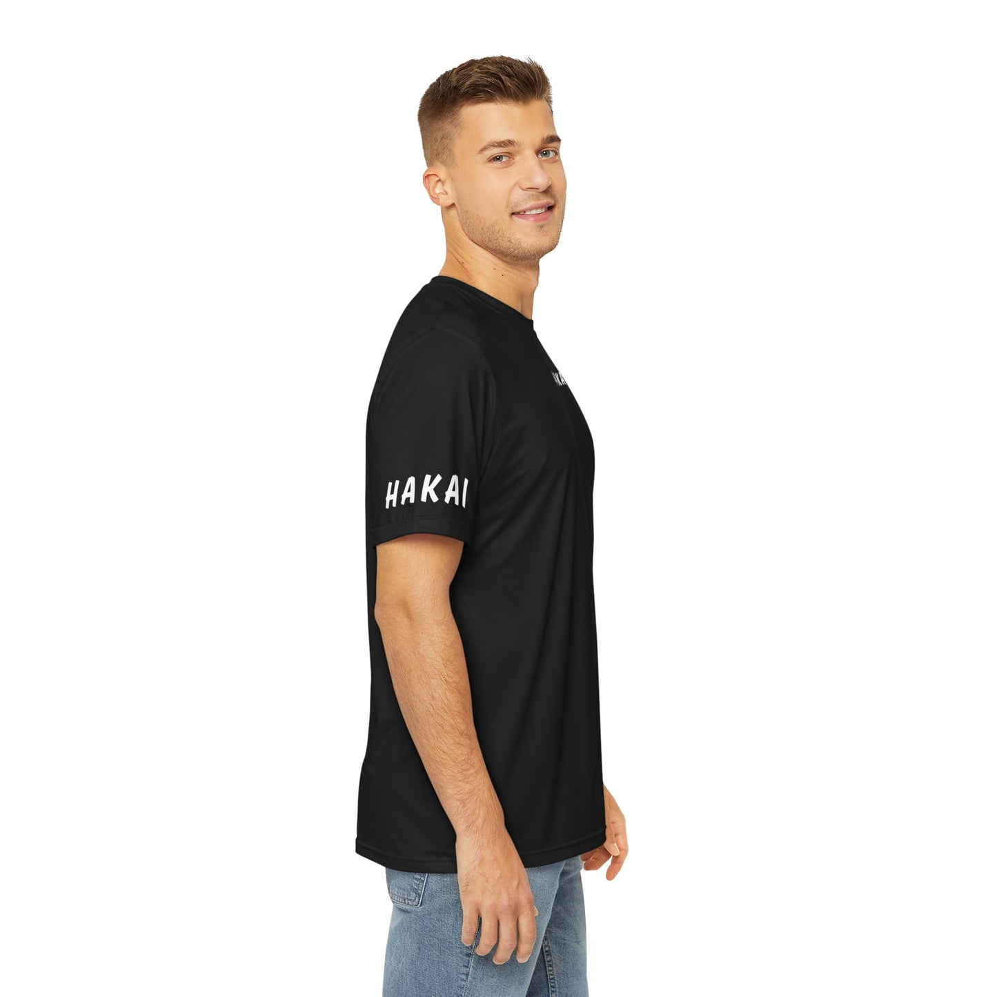 Men’s Premium Polyester Tee - Black